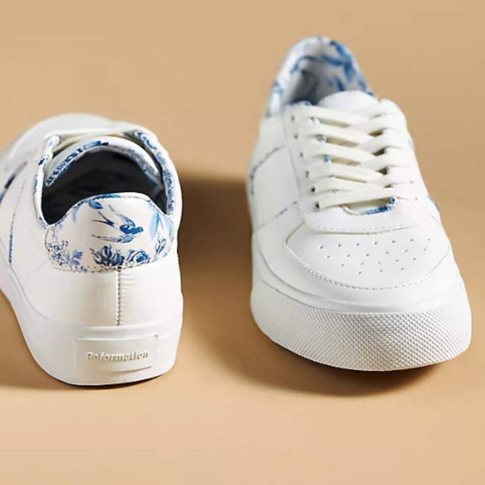 Reformation Harlow Leather Sneakers